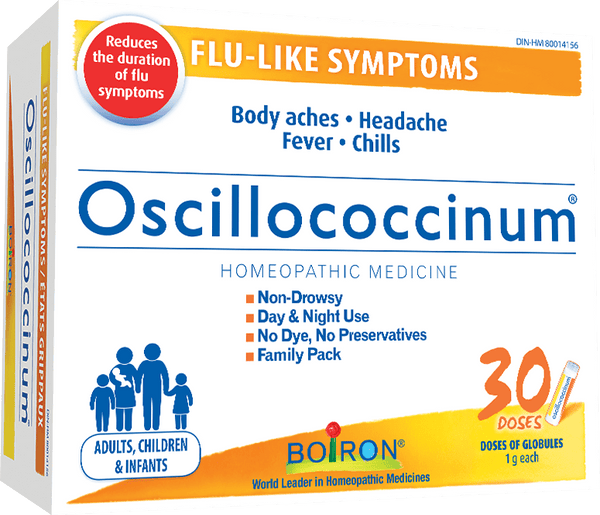 Boiron Oscillococcinum 30 복용량