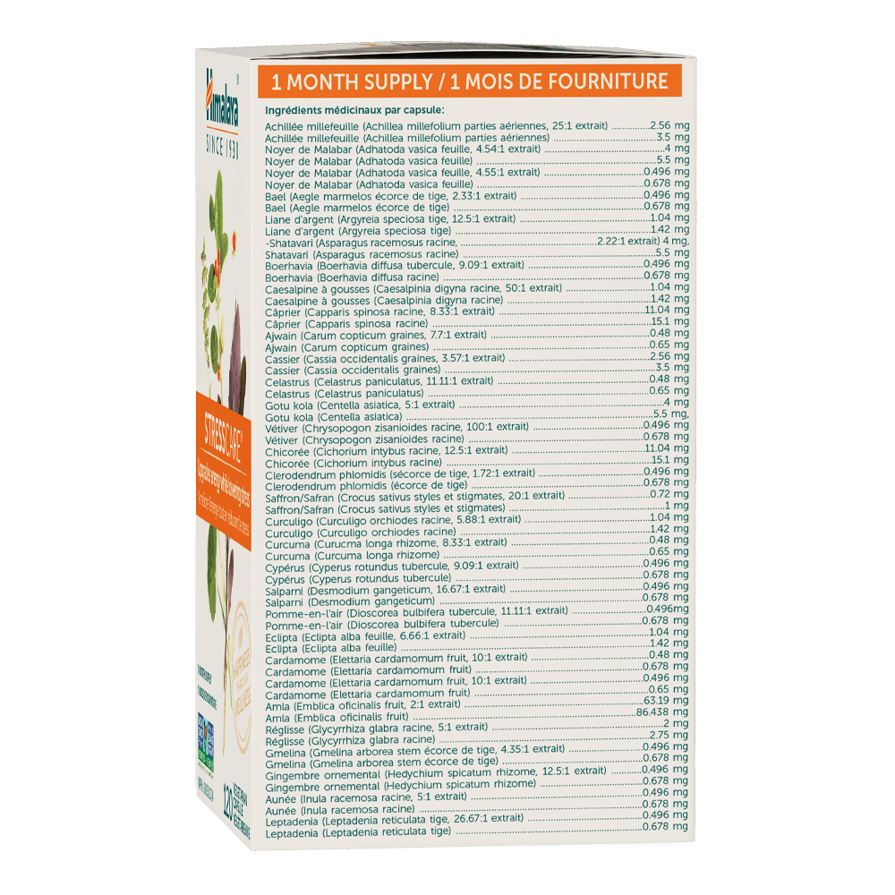 Himalaya StressCare Vegetarian Capsules (120 Capsules)