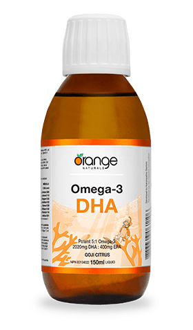 Orange Naturals Omega-3 DHA Goji Citrus