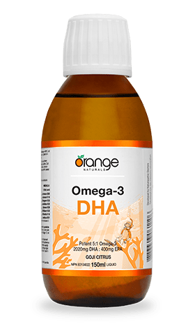 Orange Naturals 오메가-3 DHA 구기자 시트러스