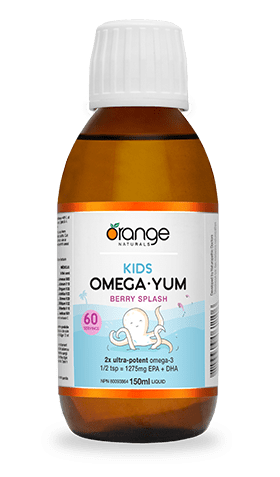 Orange Naturals Kids Omega Yum Berry Splash