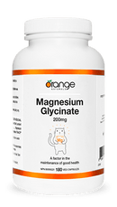 أورانج ناتشورالز مغنيسيوم جليسينات 200 مجم، 180 كبسولة