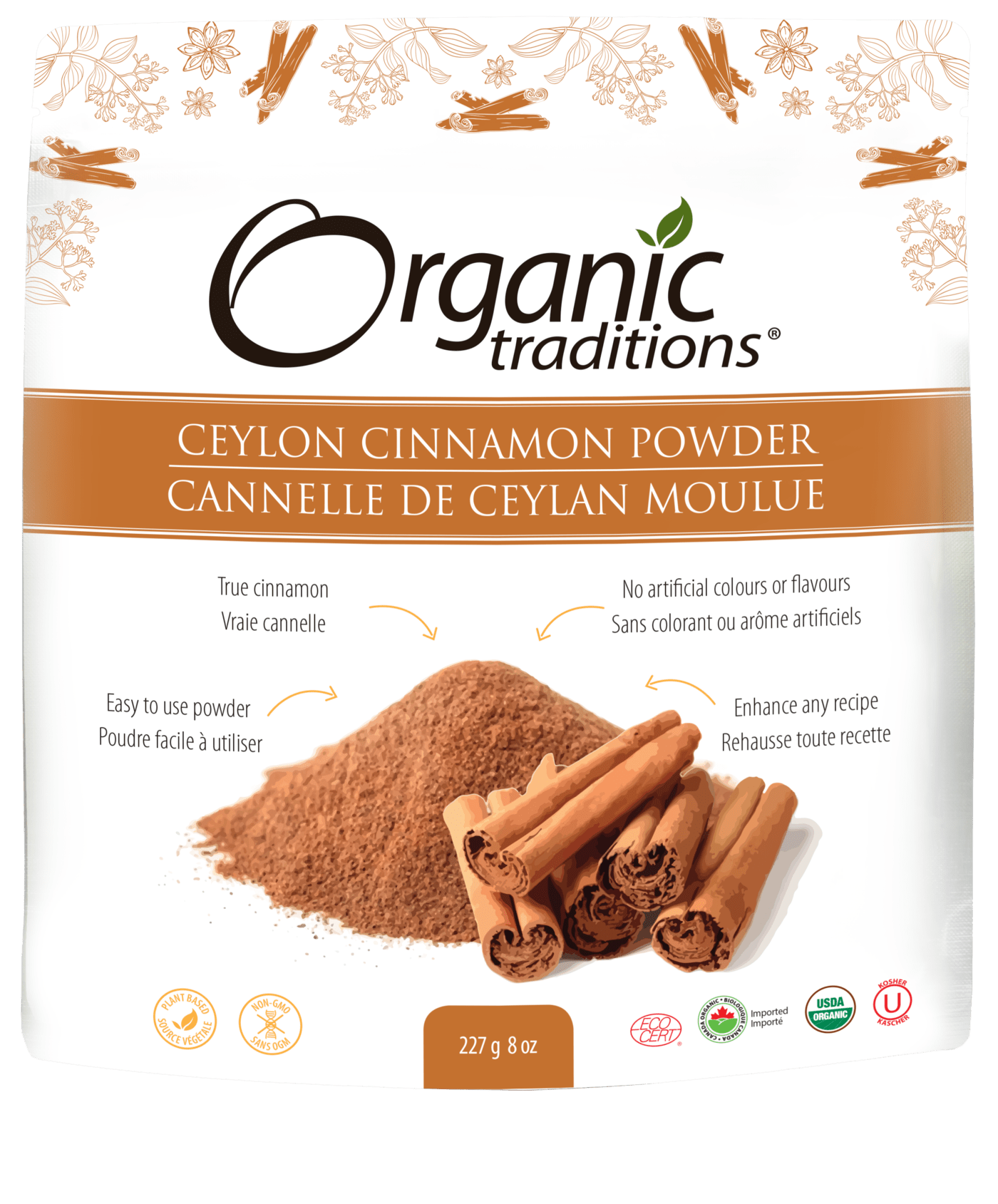 Organic Traditions Ceylon Cinnamon Powder