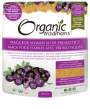 프로바이오틱스를 함유한 여성을 위한 유기농 전통 마카