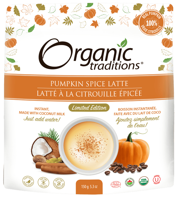 Organic Traditions Pumpkin Spice Latte