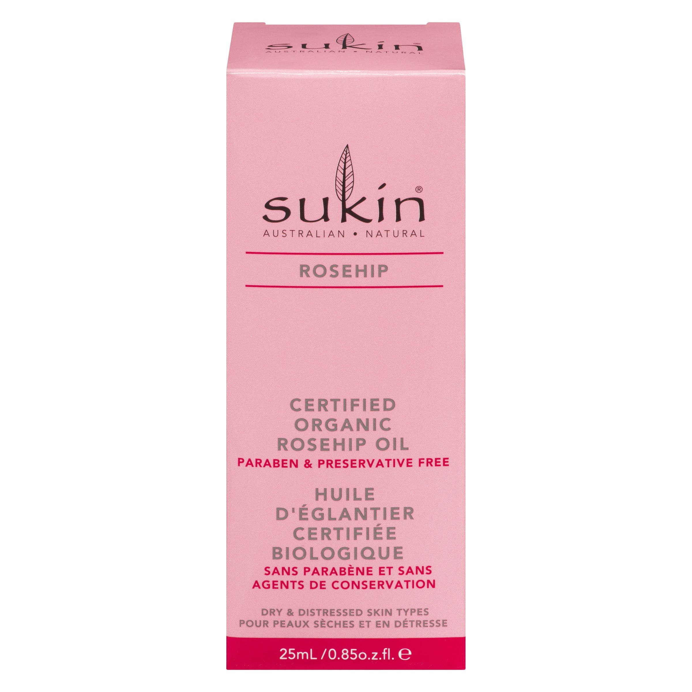 Sukin Certified Organic Rose Hip Oil