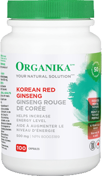 Organika Korean Red Ginseng 100 Capsules