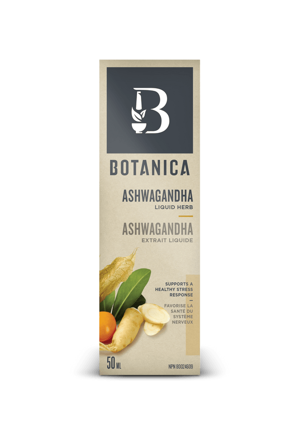 Botanica Ashwagandha Liquid Herb, 50mL