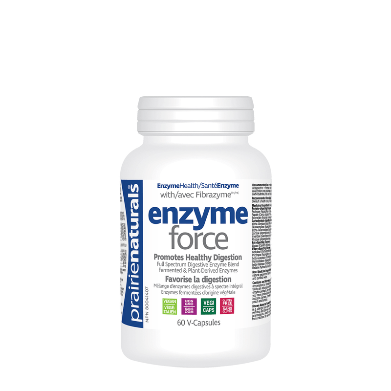 Prairie Naturals Enzyme Force With Fibrazyme