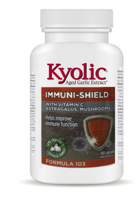 Kyolic, Immuni-Shield Formula 3, 180 Capsules