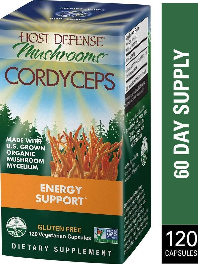 Host Defense Cordyceps - Energy Support 120 Capsules