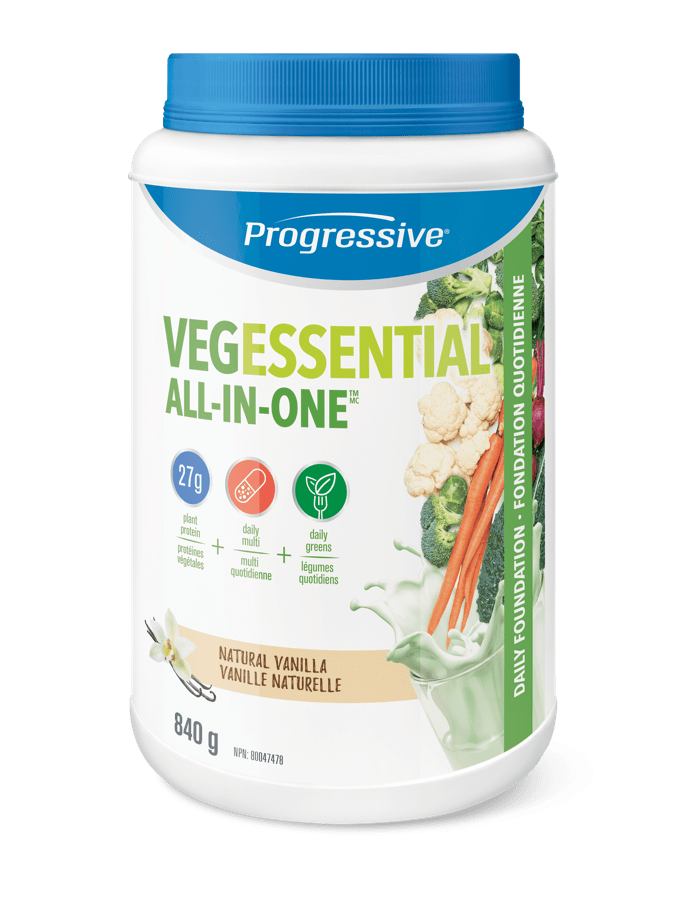 Progressive VegEssential All in One - Natural Vanilla