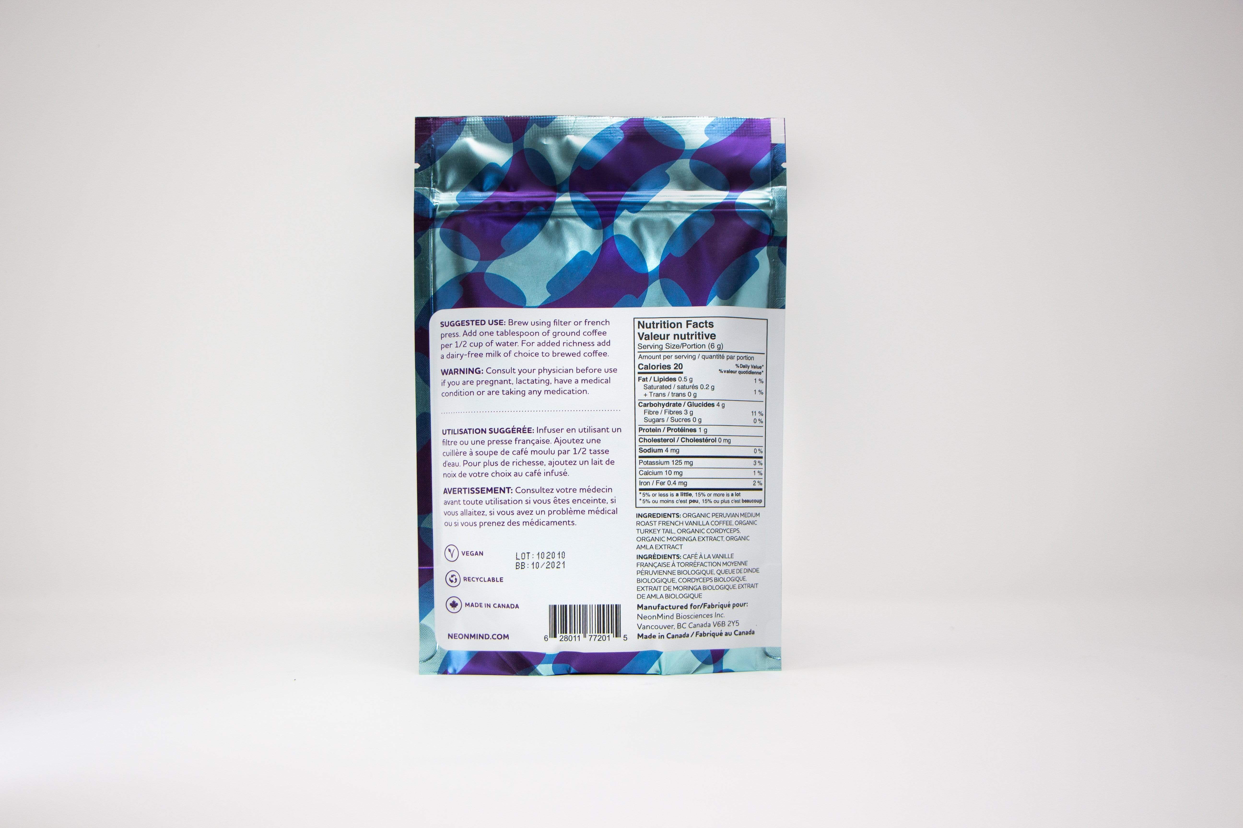 NeonMind Protect Blend Superfood Mushroom Coffee