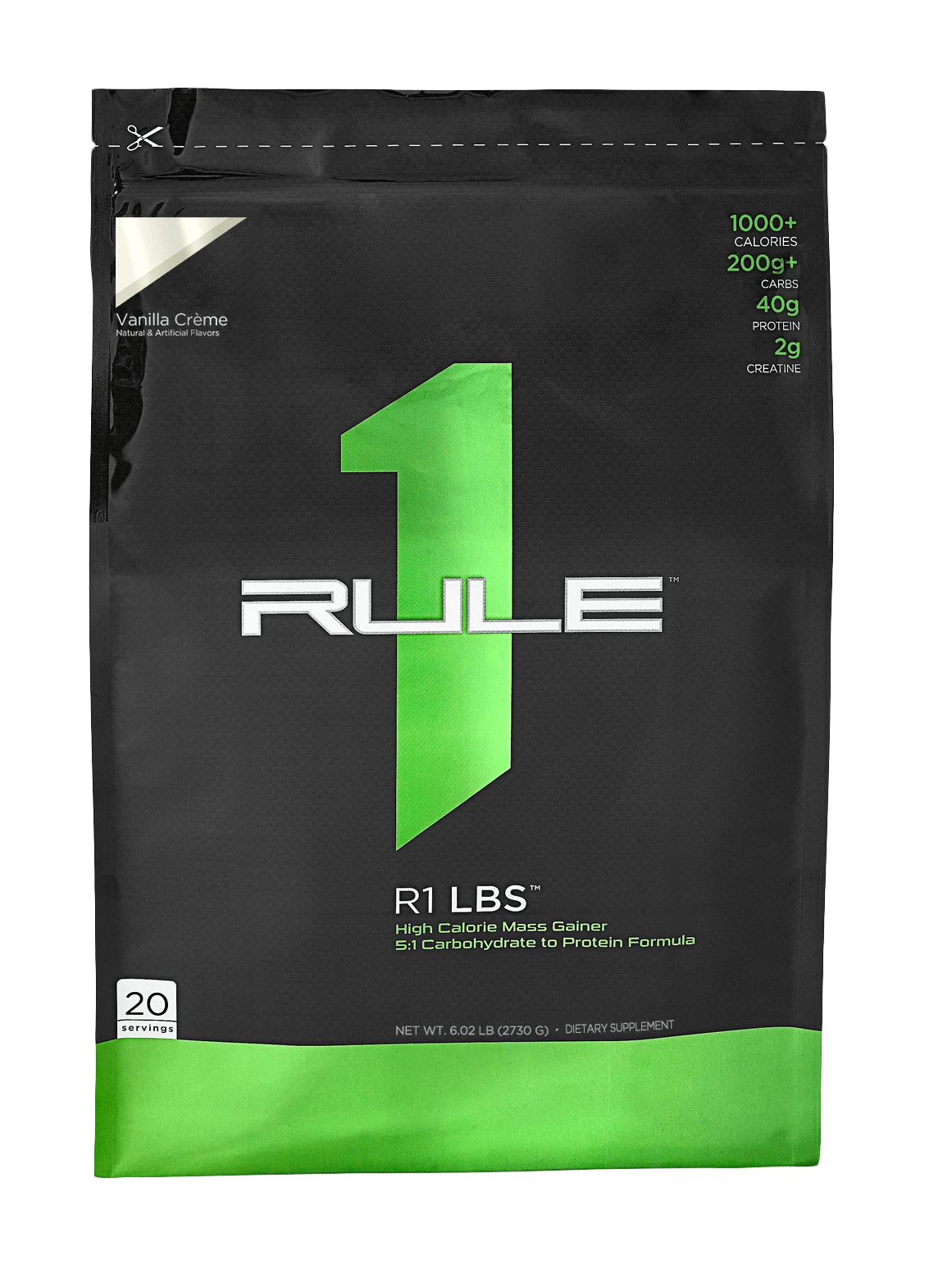 Rule One LBS Mass Gainer Vanilla Creme