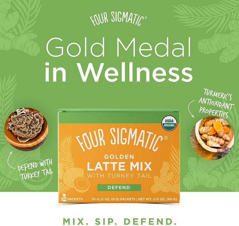 Four Sigmatic Mushroom Golden Latte Mix