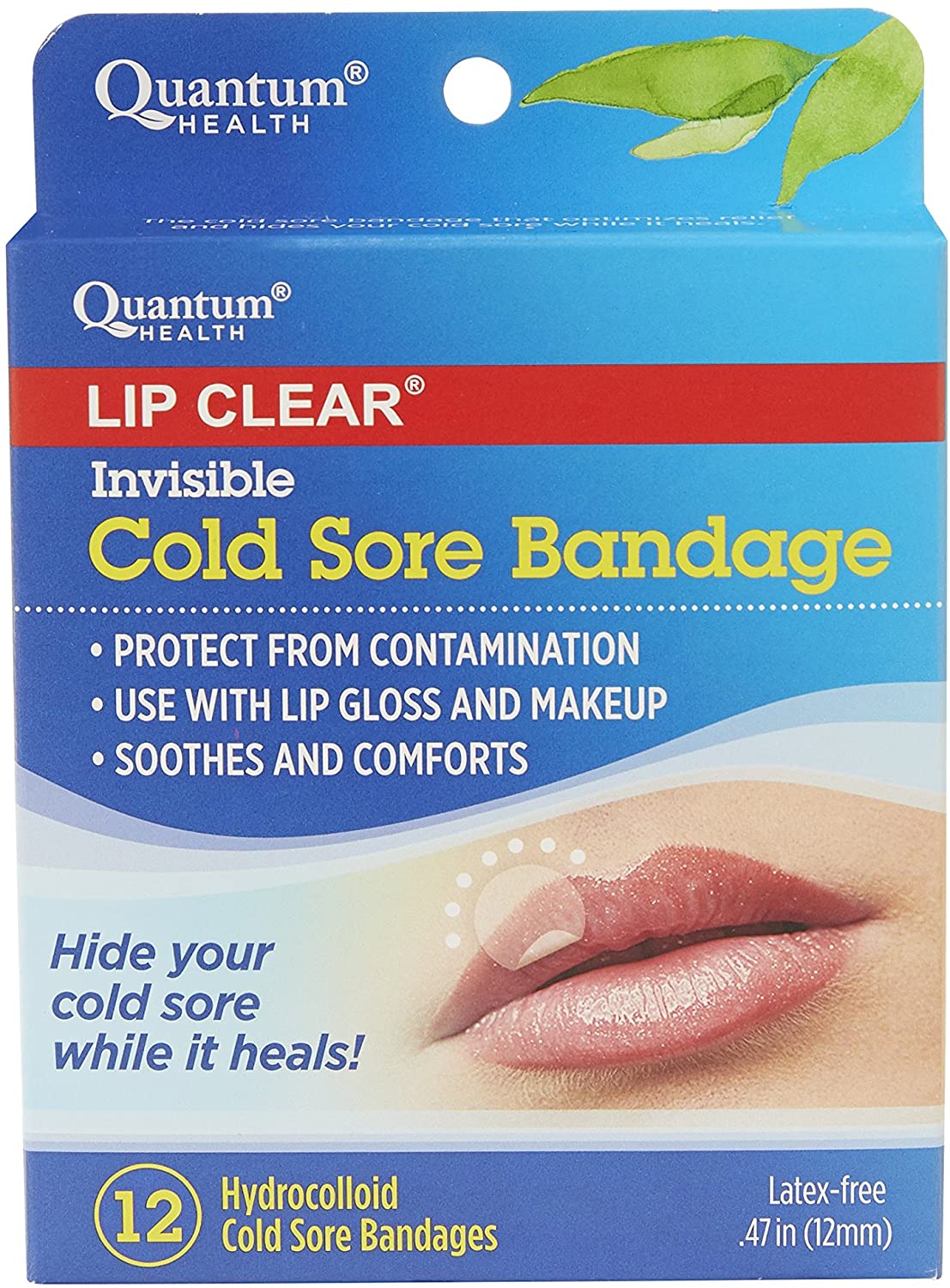 Quantum Health Lip Clear Invisible Cold Sore Bandage