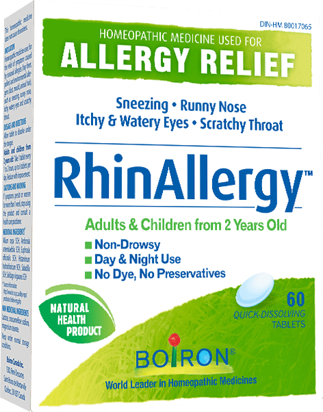 Boiron RhinAllergy 60 Tablets