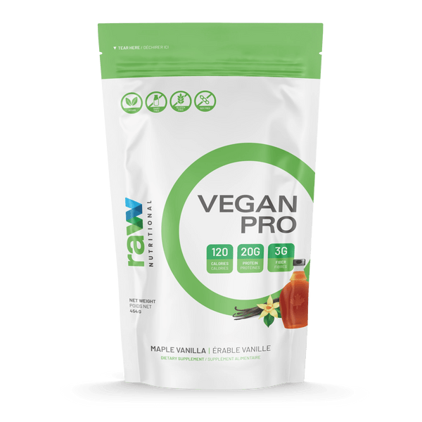 Raw Nutritional Vegan Pro Maple Vanilla