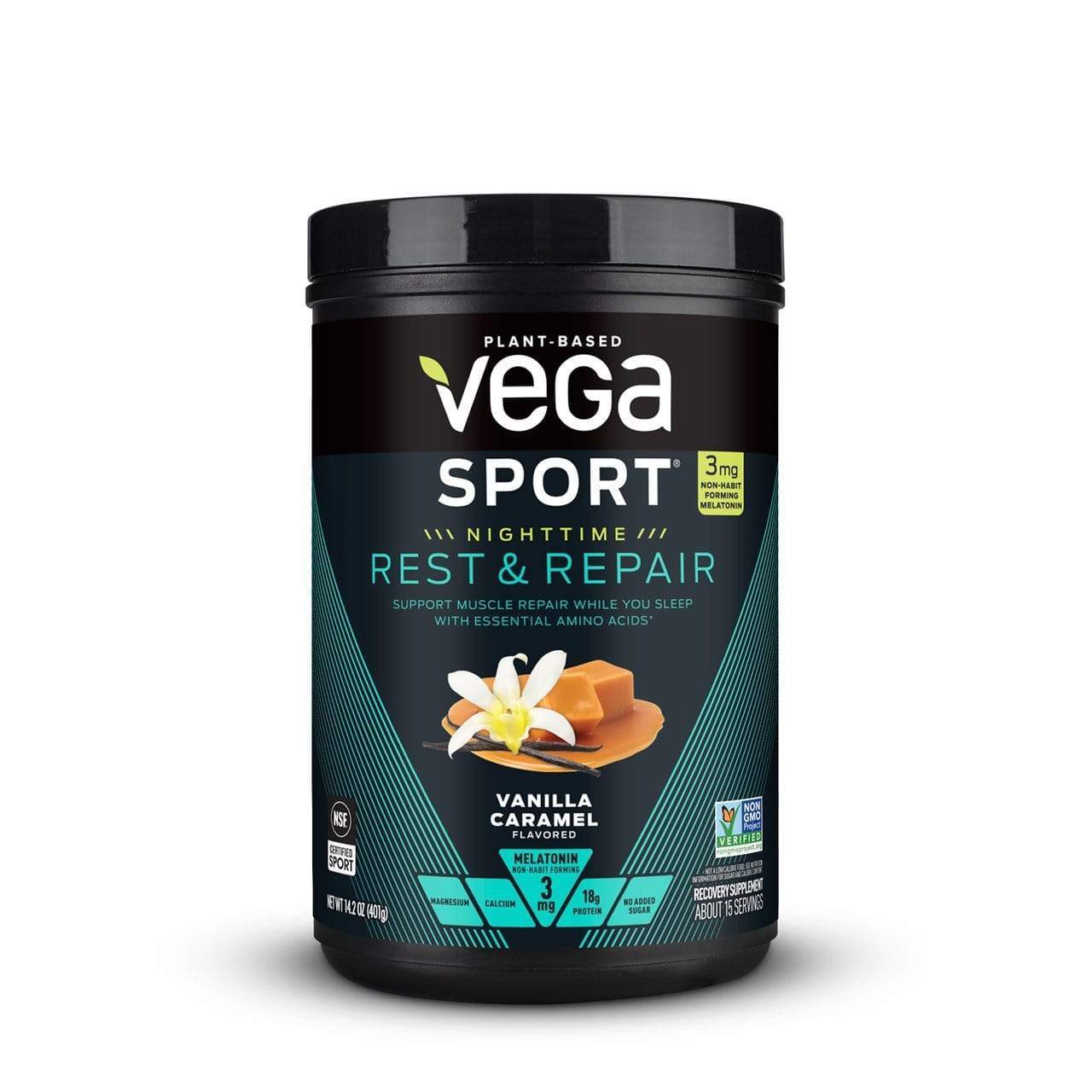 Vega Sport Rest & Repair Vanilla Caramel 401 g