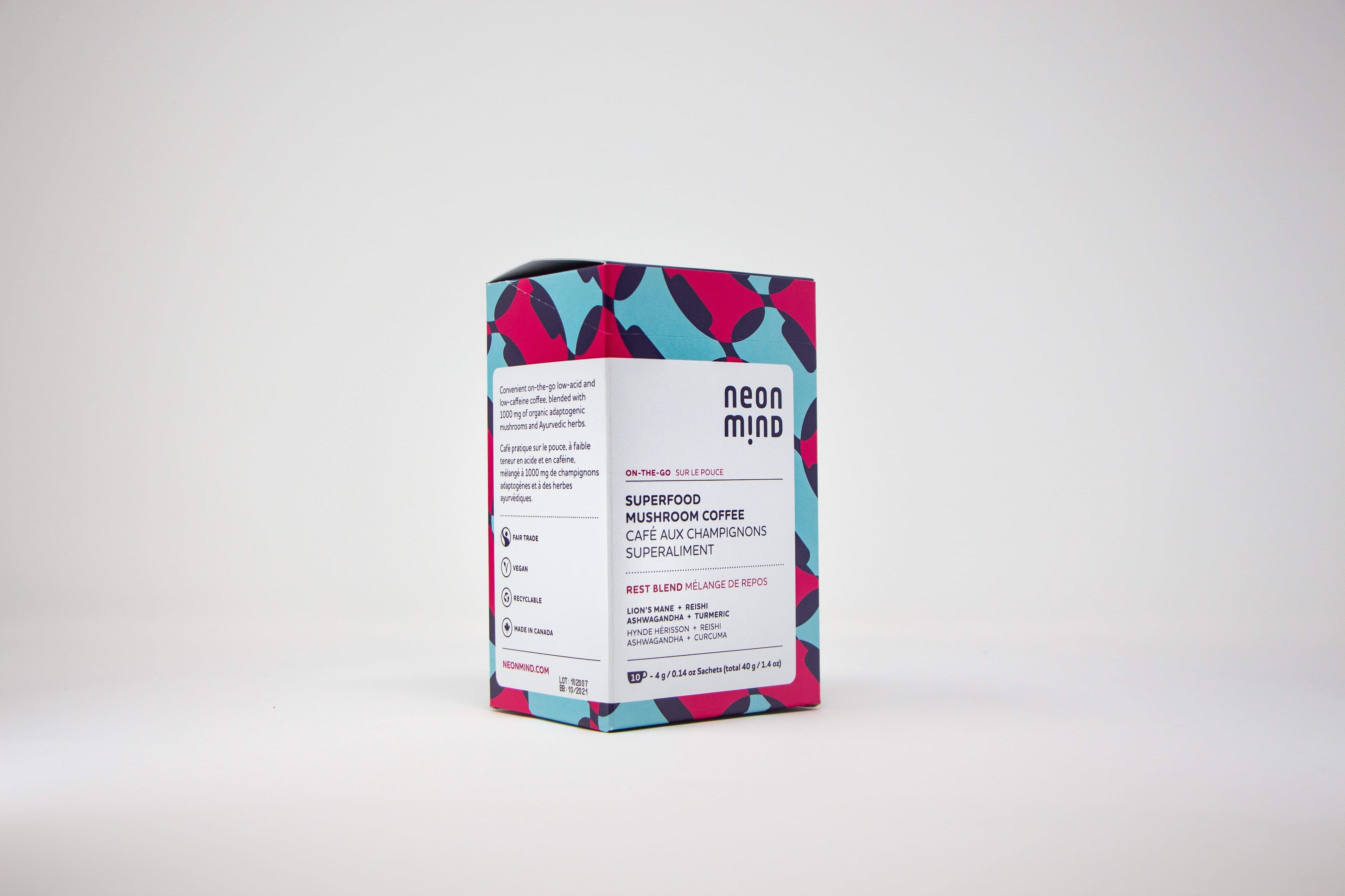 NeonMind Rest Blend Superfood Mushroom Coffee
