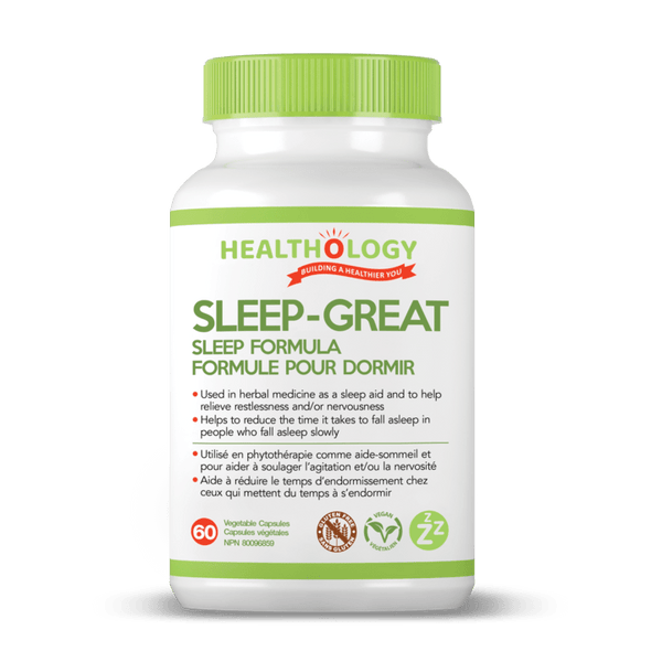Healthology Sleep-Great Sleep Formula (60 캡슐)
