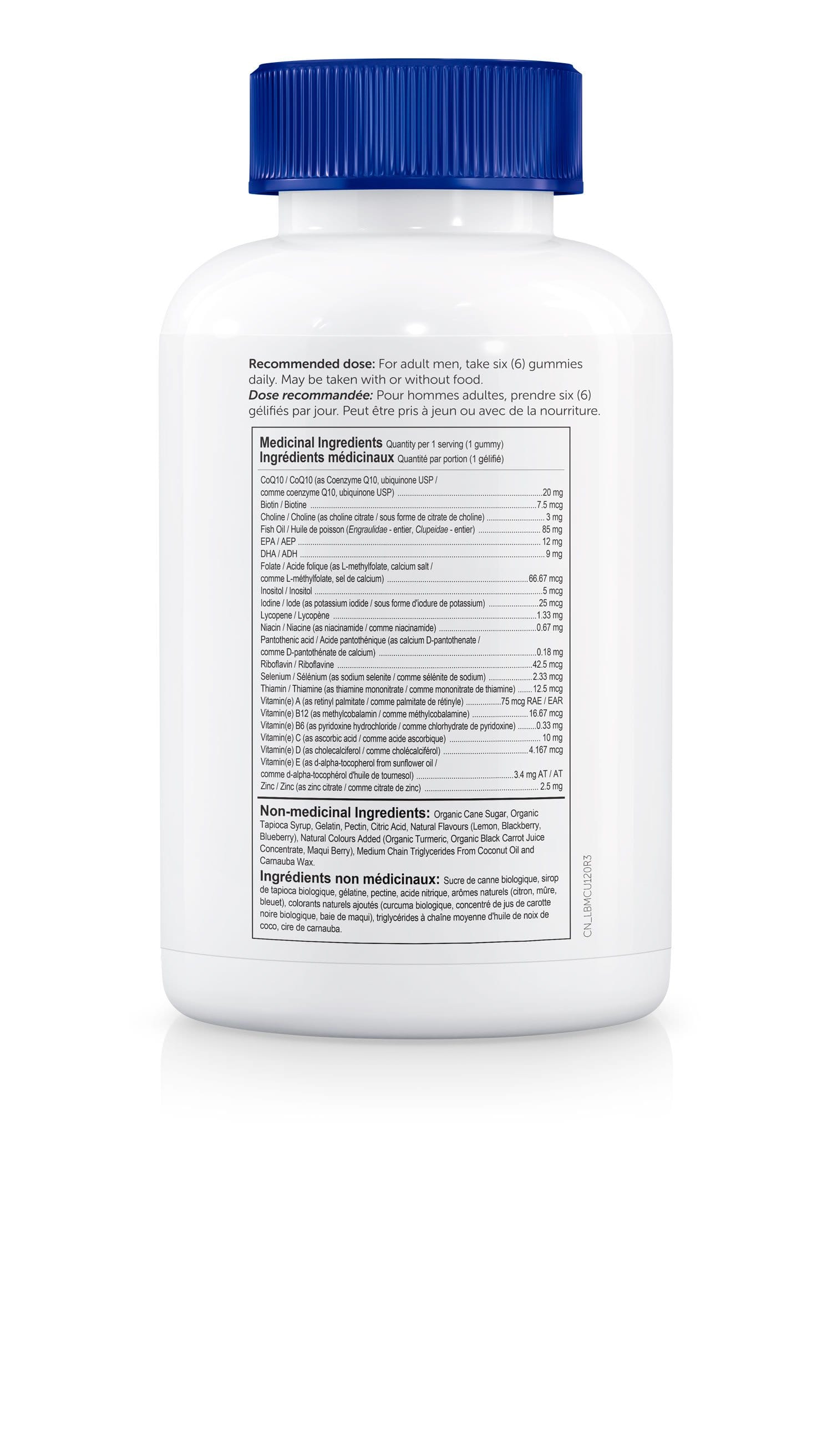 SmartyPants Men's Complete 180 Gummies