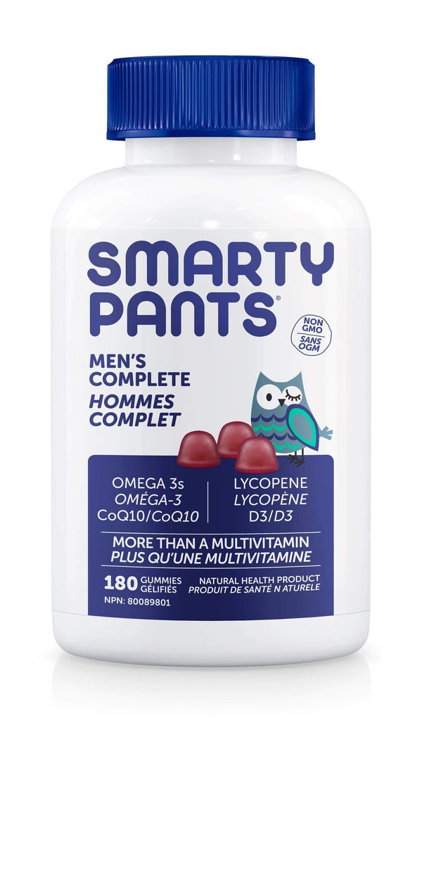 SmartyPants Men's Complete 180 Gummies