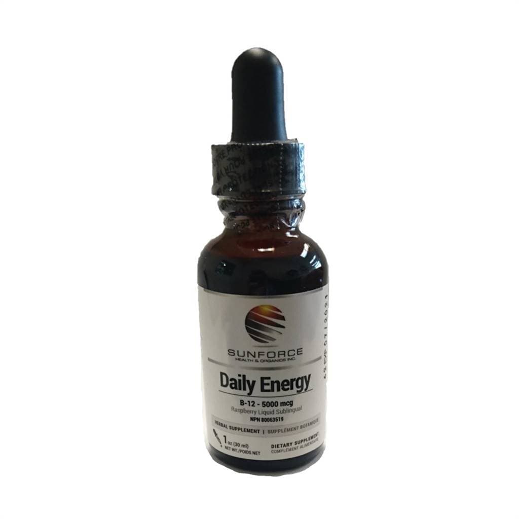 SunForce Daily Energy B-12, 5000mcg