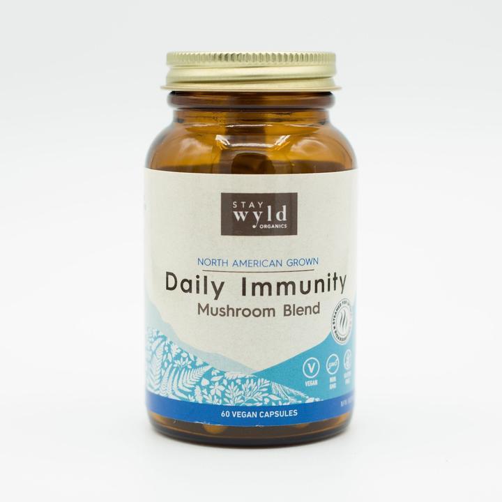 Stay Wyld Daily Immunity Mushroom Blend Capsules