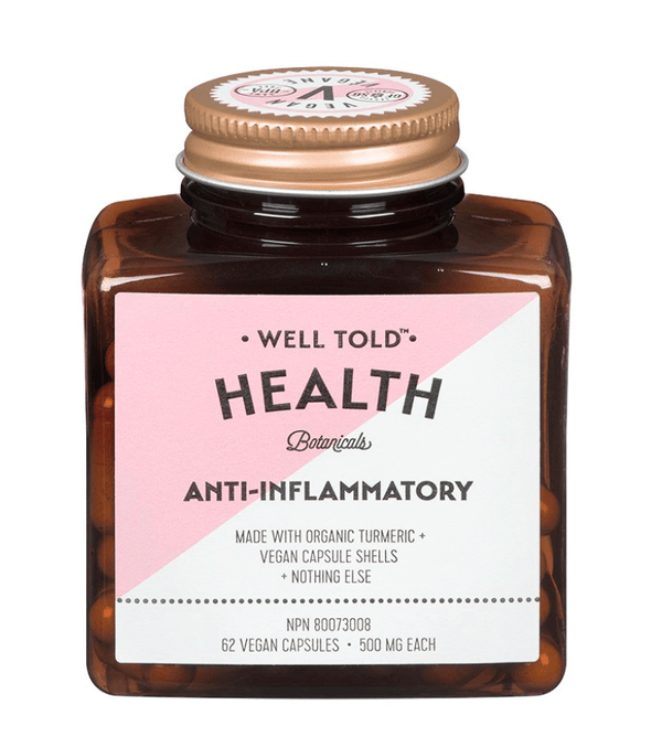 Well Told Health Anti-Inflammatory 500 mg 62 V-Caps