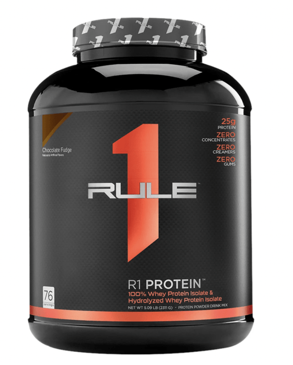 Rule One Protein Whey Isolate and Hydrolysate Cookies and Creme Flavour