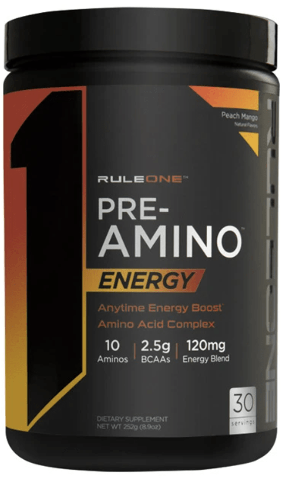 Rule One Pre-Amino Energy Peach Mango Flavour