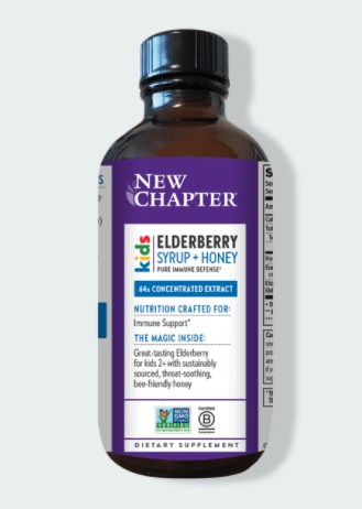 New Chapter Elderberry Syrup + Honey for Kids