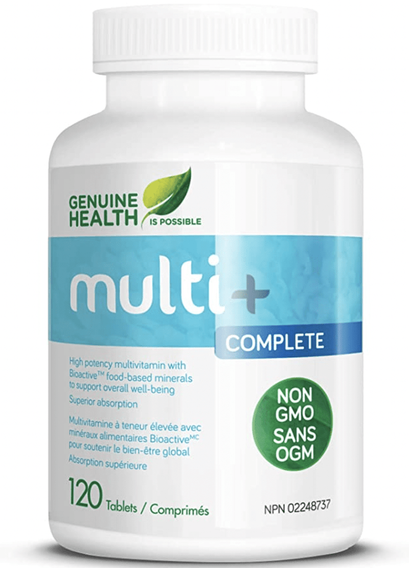 Genuine Health, Multi+ Complete Multivitamin, 120 Tablets (DISCONTINUED)
