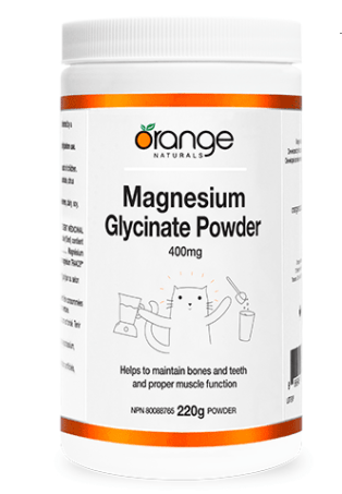 Orange Naturals Magnesium Powder 400 mg