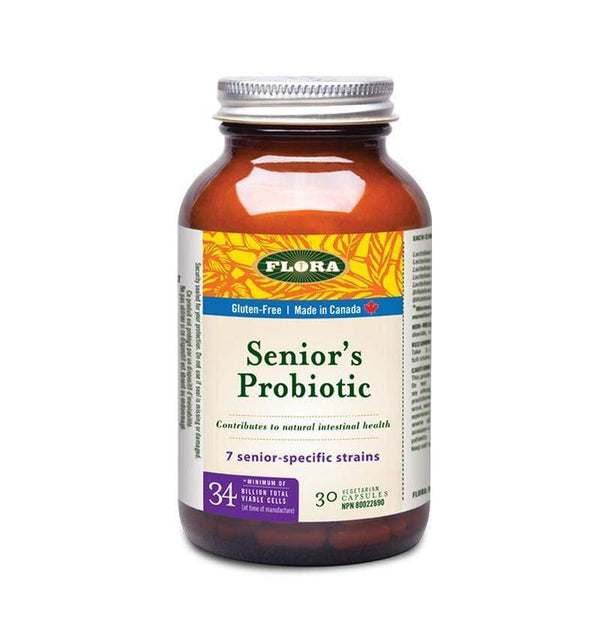 Flora Senior's Probiotic 30 Capsules