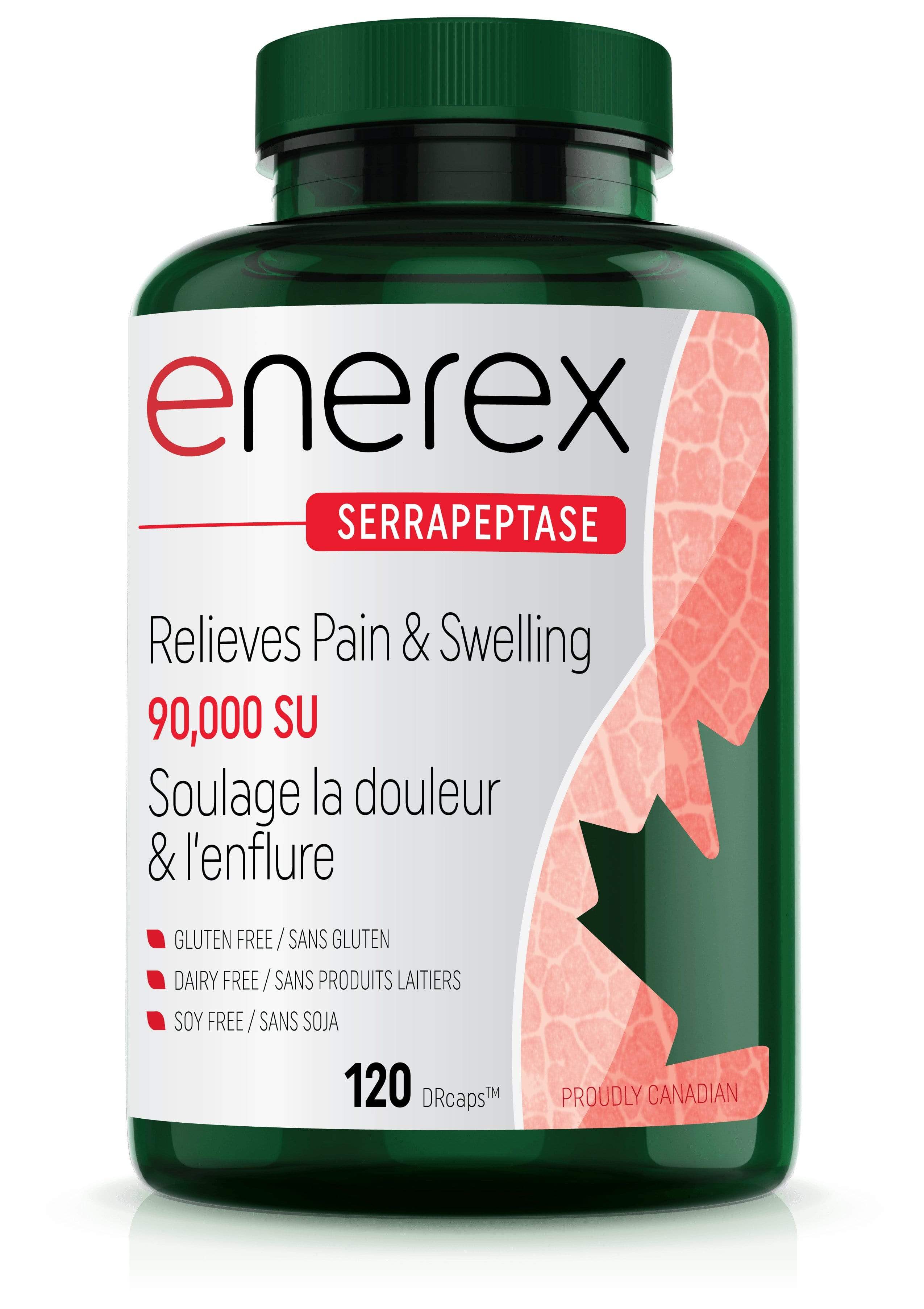 Enerex Serrapeptase 90,000 SU