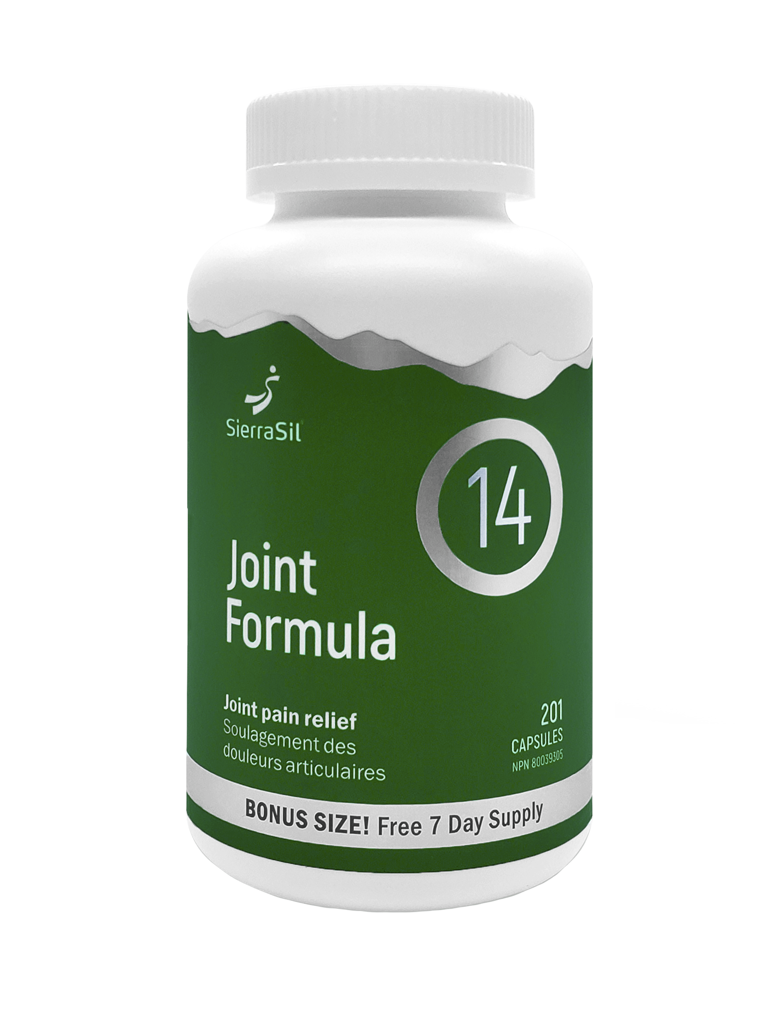 SierraSil Joint Formula14 Bonus Size 201 Capsules