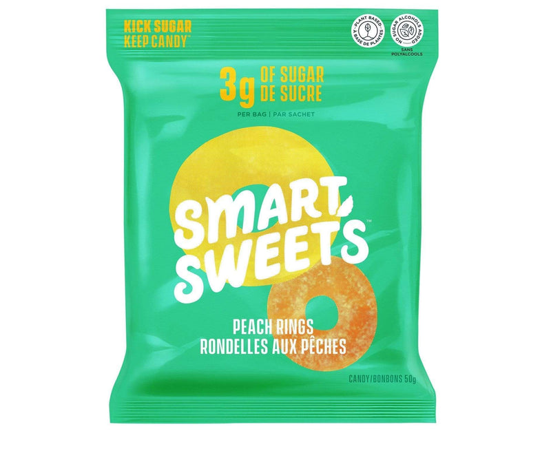 SmartSweets 복숭아 링 싱글 팩