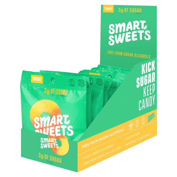 SmartSweets Peach Rings Box of 12
