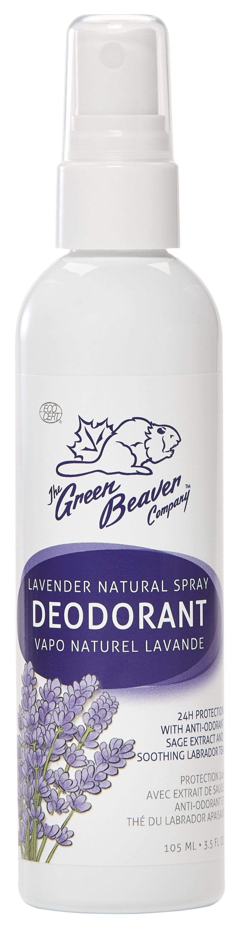 Green Beaver Deodorant Spray Lavender