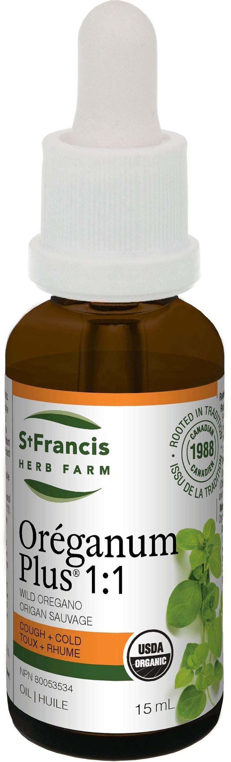 St Francis Herb Farm Oreganum Plus 1:3 15 ml