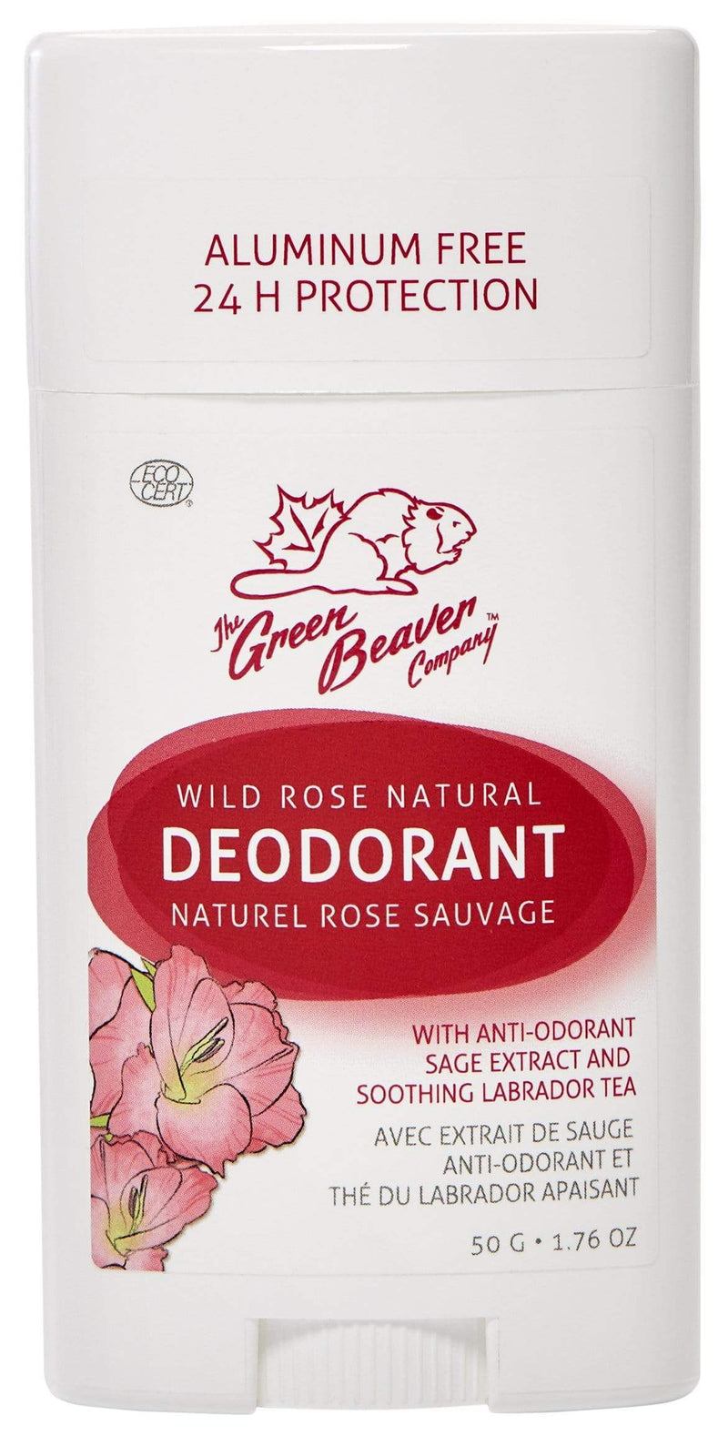 Green Beaver Wild Rose Natural Deodorant