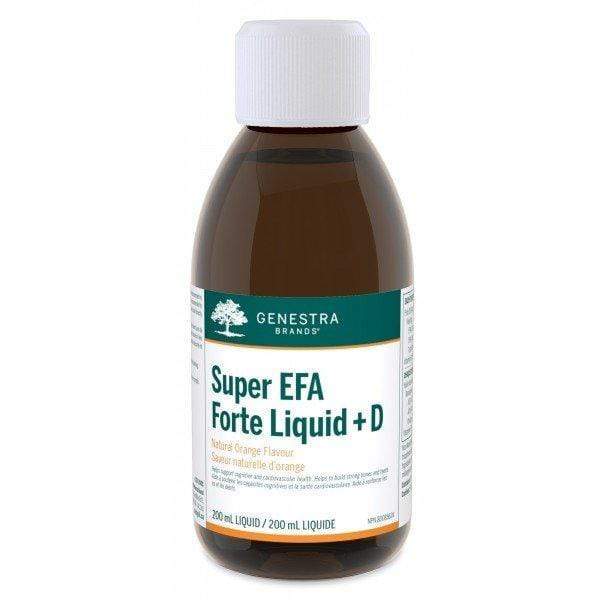 Genestra Super EFA Forte Liquid + D Natural Orange Flavour