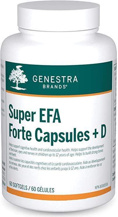 Genestra 슈퍼 EFA 포르테 캡슐 + D 60 소프트젤 