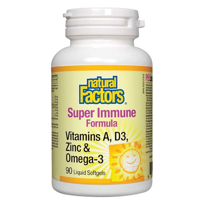 Natural Factors Super Immune Formula Liquid Softgels