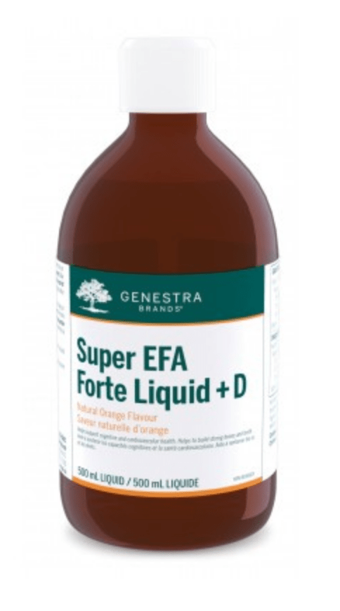 Genestra Super EFA Forte Liquid + D Natural Orange Flavour