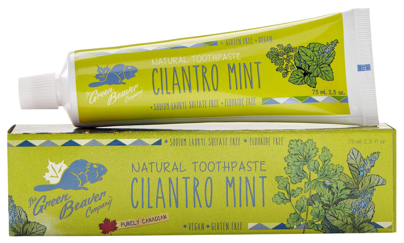 Green Beaver Cilantro Mint Toothpaste