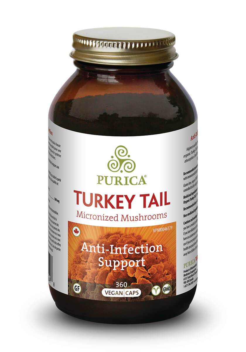 Purica Turkey Tail 360 Capsules