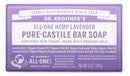 Dr. Bronner's, 퓨어 카스티야 바 비누, 라벤더, 140g(5Oz)